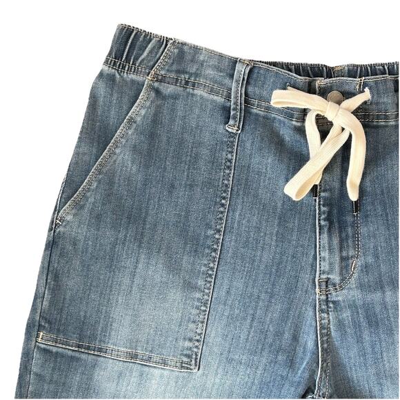 Judy Blue Women's Jogger Jeans 13/31 Pull on Elastic Waist Drawstring JB88496 - Picture 5 of 12
